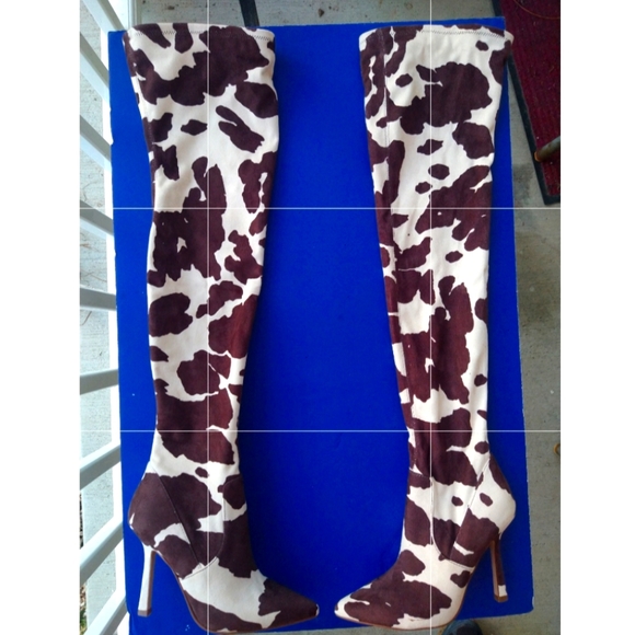 STEVE MADDEN Womens Brown Vanquish Stiletto Zip-Up Dress Heeled Boots - Picture 1 of 1